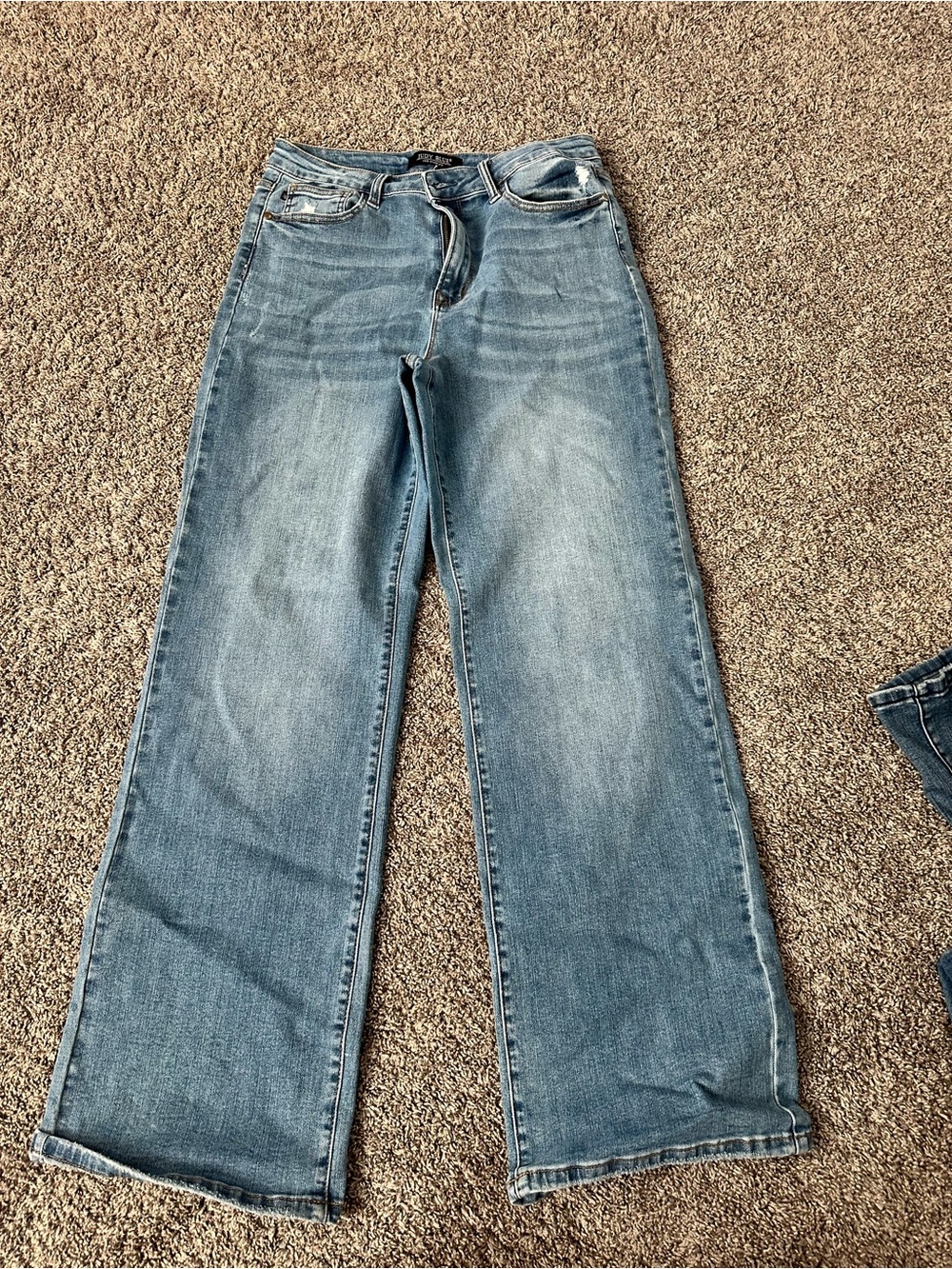 Judy Blue Light Blue Wide-Leg Jeans